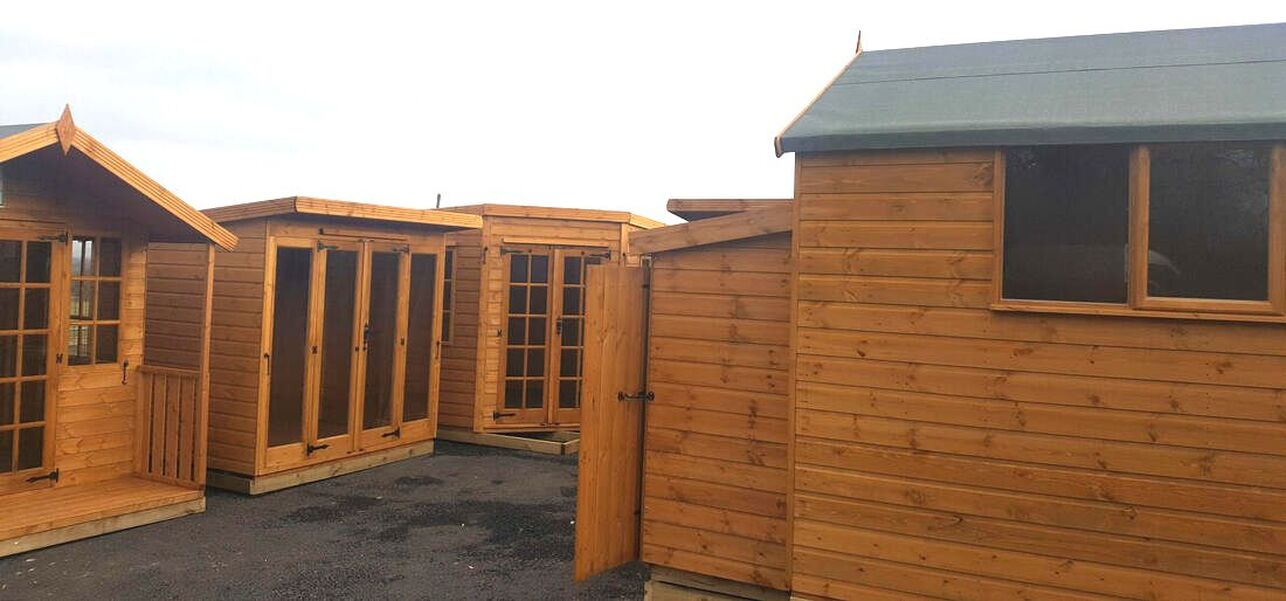 Sheds from the Ribble Valley Clitheroe Lancashire