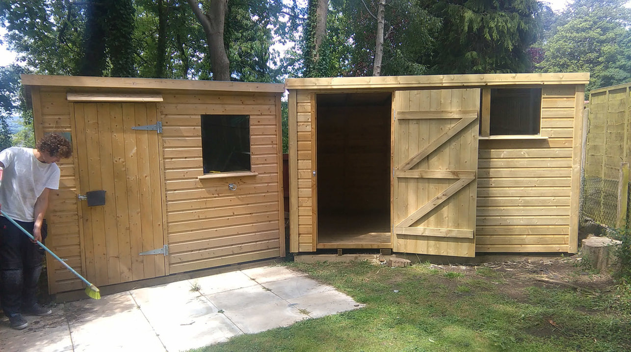 Pent Garden Sheds Ribble Valley
